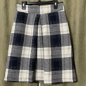 H&M plaid skirt